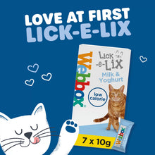 Load image into Gallery viewer, Webbox Lick-e-Lix with Milk & Yoghurt Cat Treats