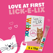 Load image into Gallery viewer, Webbox Lick-e-Lix Salmon Cat Treats