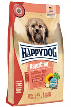 Load image into Gallery viewer, HAPPY DOG NaturCroq Mini Salmon & Rice