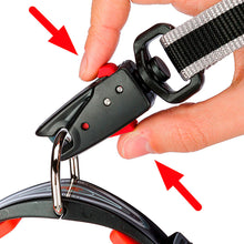 Load image into Gallery viewer, FERPLAST SPORT DOG MATIC G Padded lead for dogs complete with an automatic hook