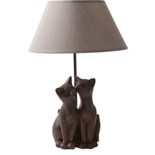 Load image into Gallery viewer, Happy House Lamp 2 Cats