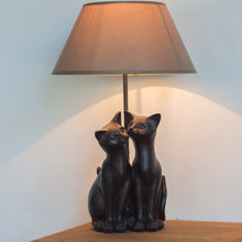 Load image into Gallery viewer, Happy House Lamp 2 Cats