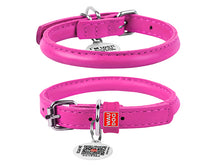 Load image into Gallery viewer, WAUDOG ROUND SEWN LEATHER NECKLACE