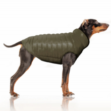 Load image into Gallery viewer, Milk and Pepper - Nordik reversible orange / khaki puffer jacket