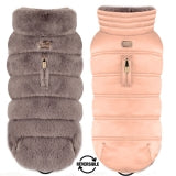 Load image into Gallery viewer, Milk & Pepper Enya pink Reversible Puff Jacket