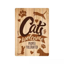 Load image into Gallery viewer, Retro Style, Decorative Metal Signs (Various Designs Available)