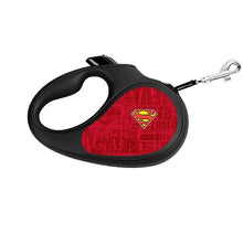 Load image into Gallery viewer, COLLAR  retractable WAUDOG leashes have the iconic images of popular superheroes - SUPERMAN