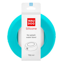 Load image into Gallery viewer, WAUDOG SILICONE NO SPLASH WATER BOWL