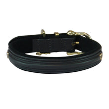 Load image into Gallery viewer, HAPPY HOUSE Collar Saddle Leather Luxury  Black