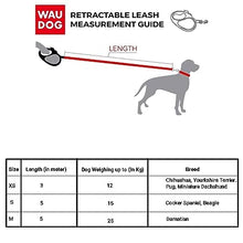 Load image into Gallery viewer, COLLAR  retractable WAUDOG leashes have the iconic images of popular superheroes - SUPERMAN