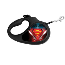 Load image into Gallery viewer, COLLAR  retractable WAUDOG leashes have the iconic images of popular superheroes - SUPERMAN LOGO