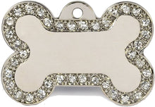 Load image into Gallery viewer, Glamour Pet ID Tag with personalised engraving
