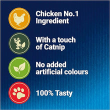 Load image into Gallery viewer, FELIX Naturally Delicious Cat Treats Chicken and Catnip 50g