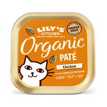 Load image into Gallery viewer, Lily’s Kitchen Organic Chicken Pate for Cats (85g)