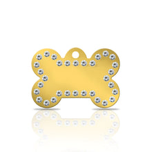 Load image into Gallery viewer, Glamour Pet ID Tag with personalised engraving