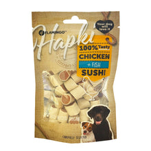 Load image into Gallery viewer, FLAMINGO SNACKS HAPKI SUSHI ROLLS CHICKEN & FISH