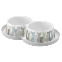Load image into Gallery viewer, Moderna Trendy Dinner Double 2 X 350 ML (Anti-ant / Anti-slip Dog Bowl)
