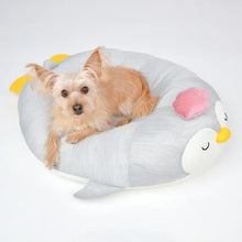 Load image into Gallery viewer, Olchi Character Cool Bed - Sky Blue-grey
