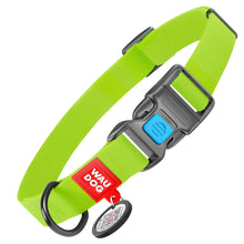 Load image into Gallery viewer, WAUDOG Ultra-Modern Waterproof Dog Collar With Plastic Buckle