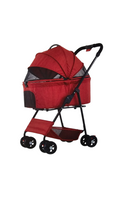 Load image into Gallery viewer, Betty's Pawdrobe Pet Stroller 4-Wheeler