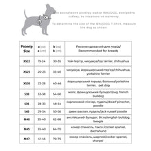 Load image into Gallery viewer, T-shirt for dogs WAUDOG Clothes, pattern "Joker"