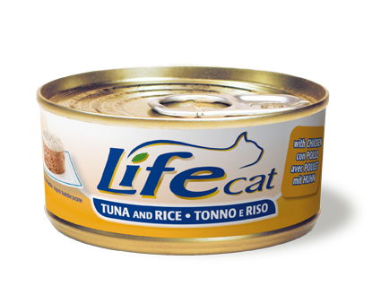 LIFE CAT Tuna and rice with chicken 170G