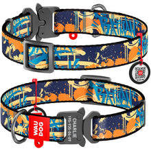 Load image into Gallery viewer, WAUDOG DC  Adjustable Dog metal  buckle Collars 15mm/20mm/25mm