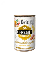 Load image into Gallery viewer, Brit Fresh Chicken with Sweet Potato 6 pack of 400g