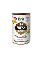 Load image into Gallery viewer, Brit Fresh Turkey with Peas 6 pack of 400g