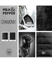 Load image into Gallery viewer, MILK AND PEPPER Chamonix Blanket Black 60x80
