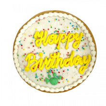 Load image into Gallery viewer, Dolci Impronte - Birthday Bone FUCHSIA - 85g – Handmade Shortcrust Biscuit