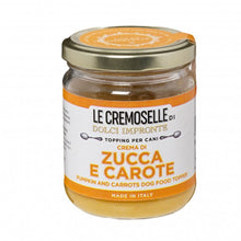 Load image into Gallery viewer, Dolci Impronte - Le Cremoselle Natural Topping - Pumpkin Carrot Jar- 125gr