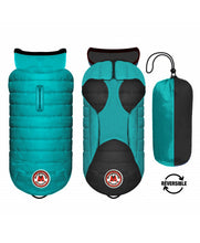 Load image into Gallery viewer, Milk and Pepper - Nordik Petrol / Black Puff Jacket