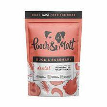 Load image into Gallery viewer, POOCH & MUTT – DUCK & ROSEMARY – DENTAL – MEATY DOG TREATS