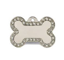 Load image into Gallery viewer, Glamour Pet ID Tag with personalised engraving