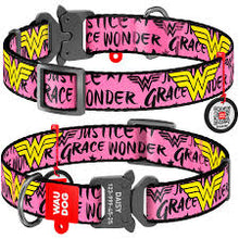 Load image into Gallery viewer, WAUDOG DC  Adjustable Dog metal  buckle Collars 15mm/20mm/25mm