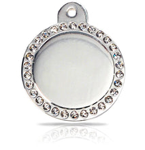 Load image into Gallery viewer, Glamour Pet ID Tag with personalised engraving