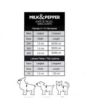 Load image into Gallery viewer, Milk &amp; Pepper Naval Harness
