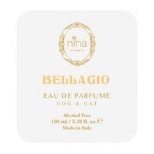 Load image into Gallery viewer, Nina Venezia® Perfume for dogs and cats - BELLAGIO (scent of milk and vanilla) - 100 ml