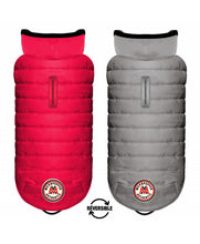 Load image into Gallery viewer, Milk and Pepper - Nordik Fushia / pearl Grey Puff Jacket