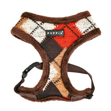 Load image into Gallery viewer, PUPPIA CHECKERED PATTERN HARNESS PLUS LEAD