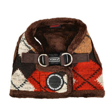 Load image into Gallery viewer, PUPPIA CHECKERED PATTERN HARNESS AND LEAD