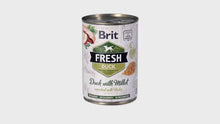 Load and play video in Gallery viewer, Brit Fresh Duck with Millet 6 pack of 400g