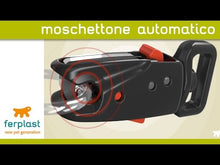 Load and play video in Gallery viewer, FERPLAST SPORT DOG MATIC G Padded lead for dogs complete with an automatic hook