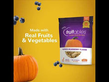 Load and play video in Gallery viewer, Fruitables Healthy Dog Treats: Pumpkin & Cranberry