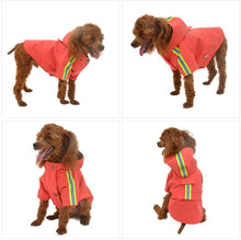 Load image into Gallery viewer, RED Dog Raincoat
