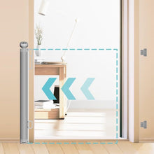 Load image into Gallery viewer, Multi use Retractble Safety gate white
