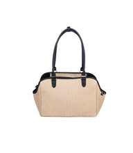 Load image into Gallery viewer, Milk and Pepper Catalina Carrier Straw Navy