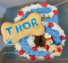 Load image into Gallery viewer, Wendy's Frosted Number 6 shape Cake for Dogs & Cats - Personalised