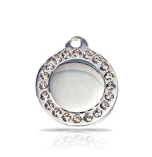 Load image into Gallery viewer, Glamour Pet ID Tag with personalised engraving